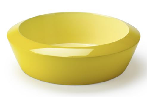 Imperfect design Bowl Lak 27,5CM H7,5 tender yellow