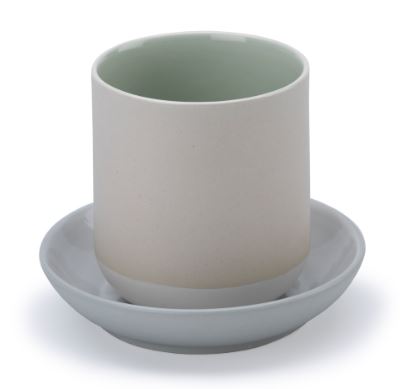 Imperfect design Expresso Kop&schotel white