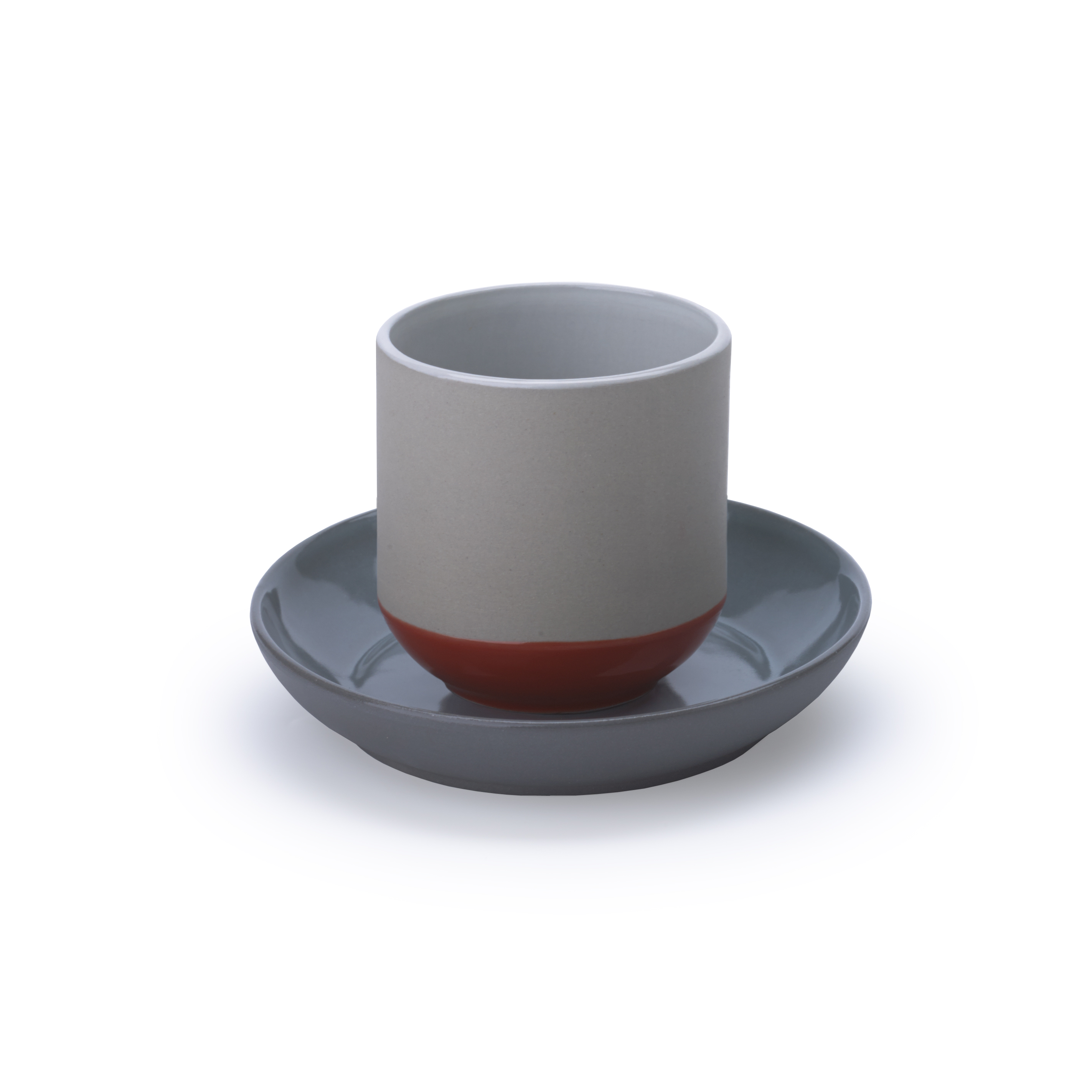 Imperfect design Expresso Kop&schotel red