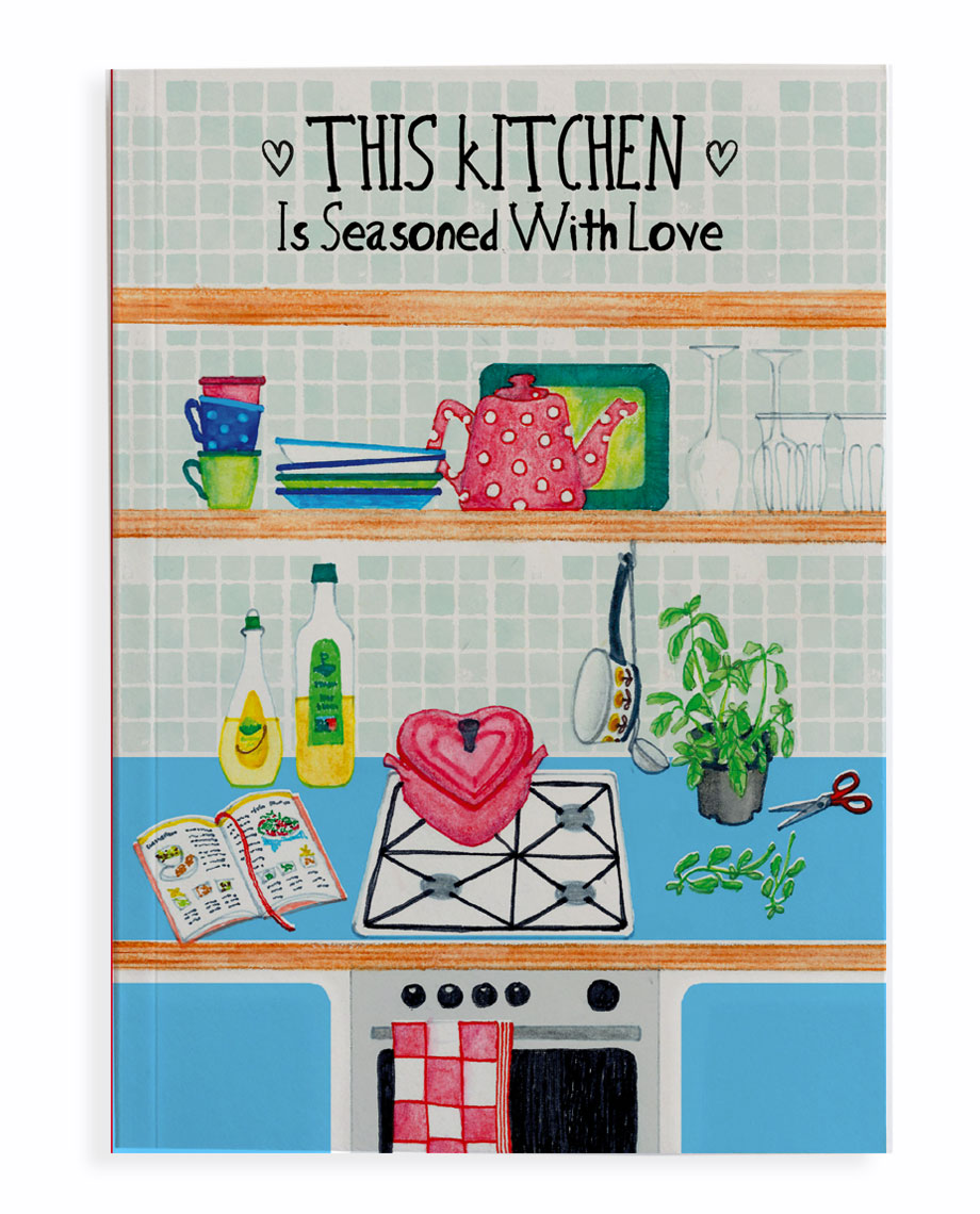 SchrijfWAAR Notitieboek A5 Paint Kitchen