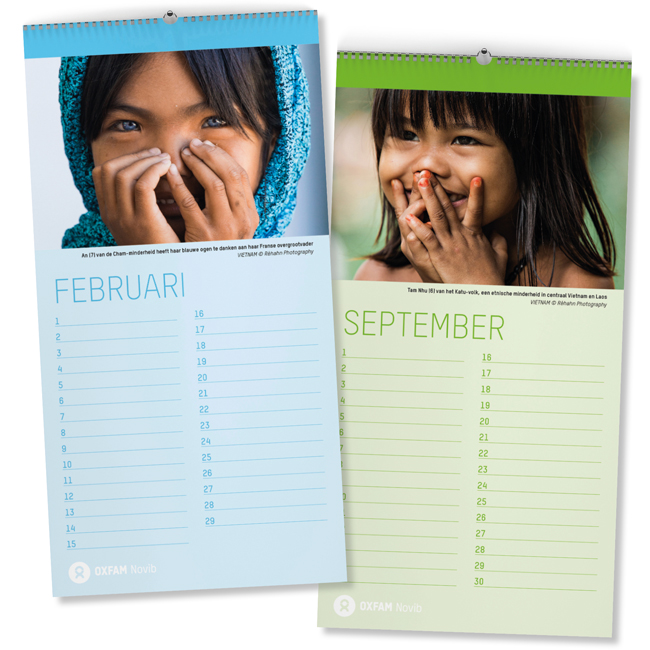 Oxfam Verjaardagskalender