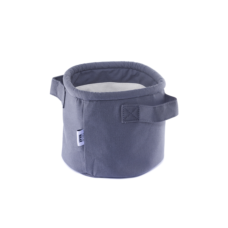 ThuisWAAR Mand Medium grijs katoen