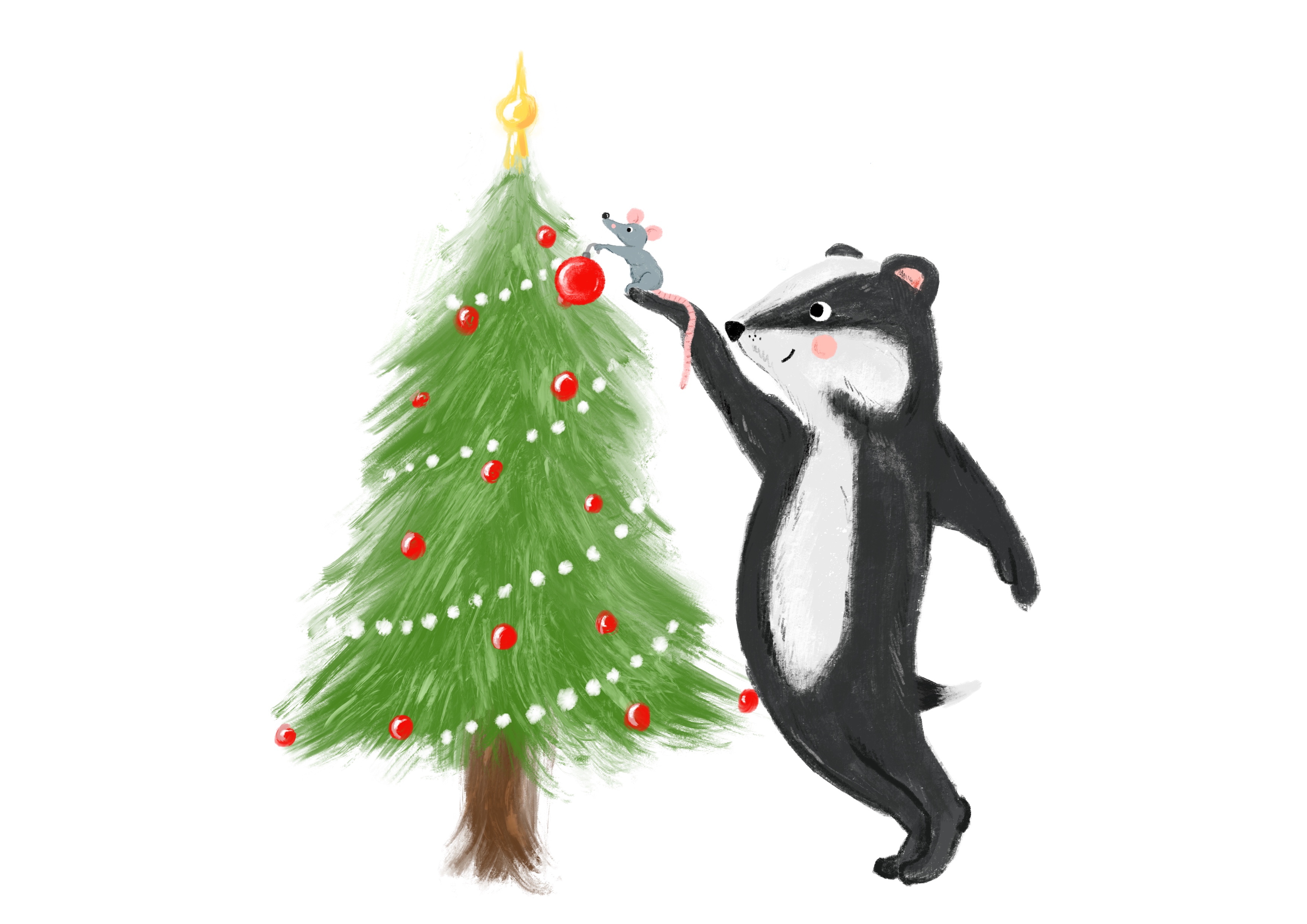  Kerstdas en muis