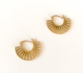  MooiWAAR Earring Lilly's fan