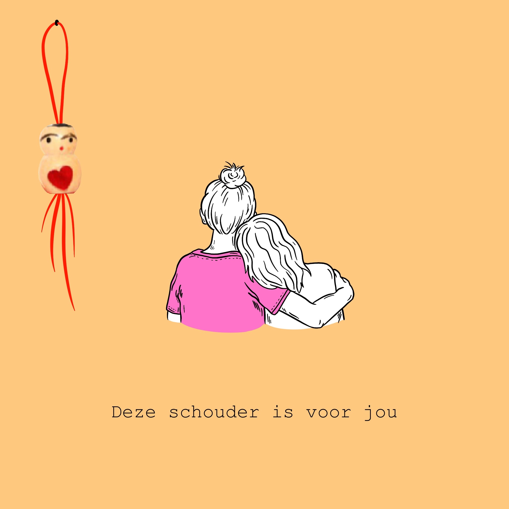  Deze schouder is voor jou