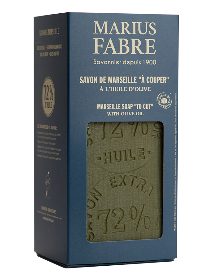Marius Fabre - Nature - Marseillezeep blok Extra Pur 1kg met snijdraad