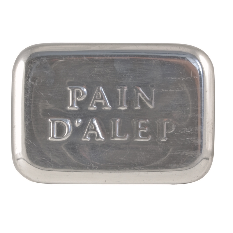 Savon de Provence Boite a Savon Pain d'Alep A Alu zeepds 10*7*6cm