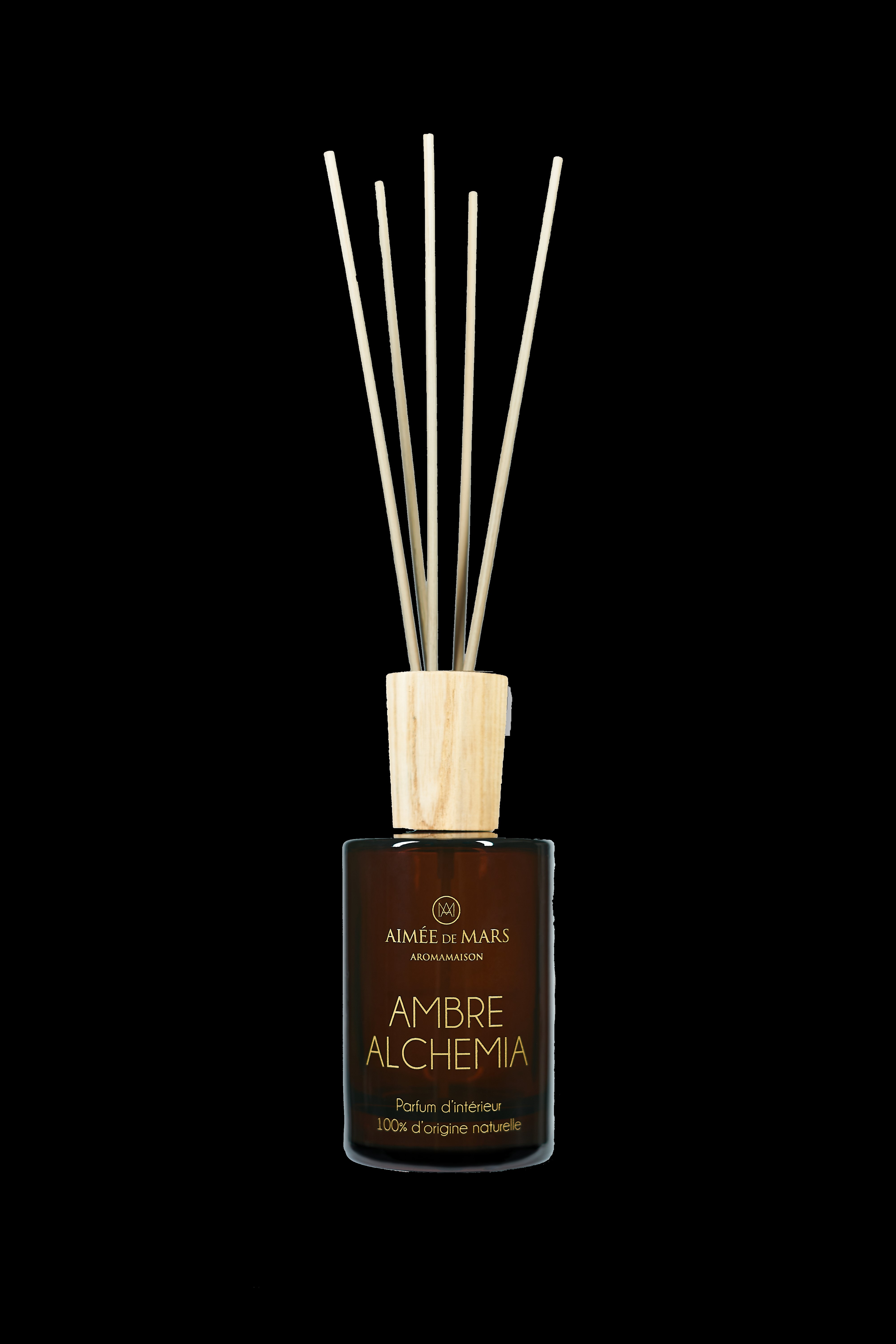 Aimée de Mars - Ambre Alchemia - Geustokjes - 100% Natuurlijk - 100 ml - Huisparfum