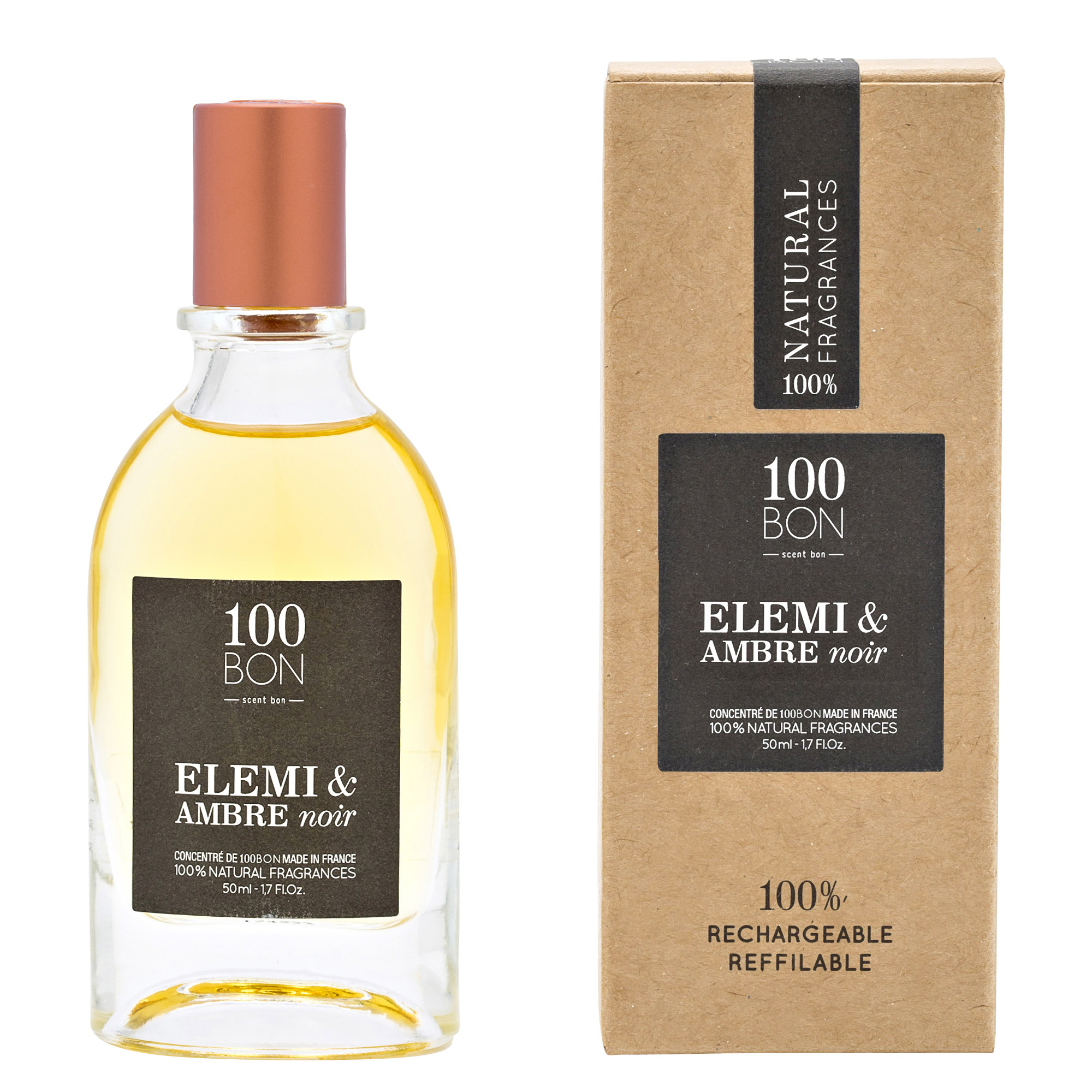 100BON EDP ELEMI en AMBRE NOIR 50ML