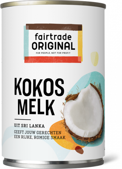 Fair Trade Original Kokosmelk, 400ml