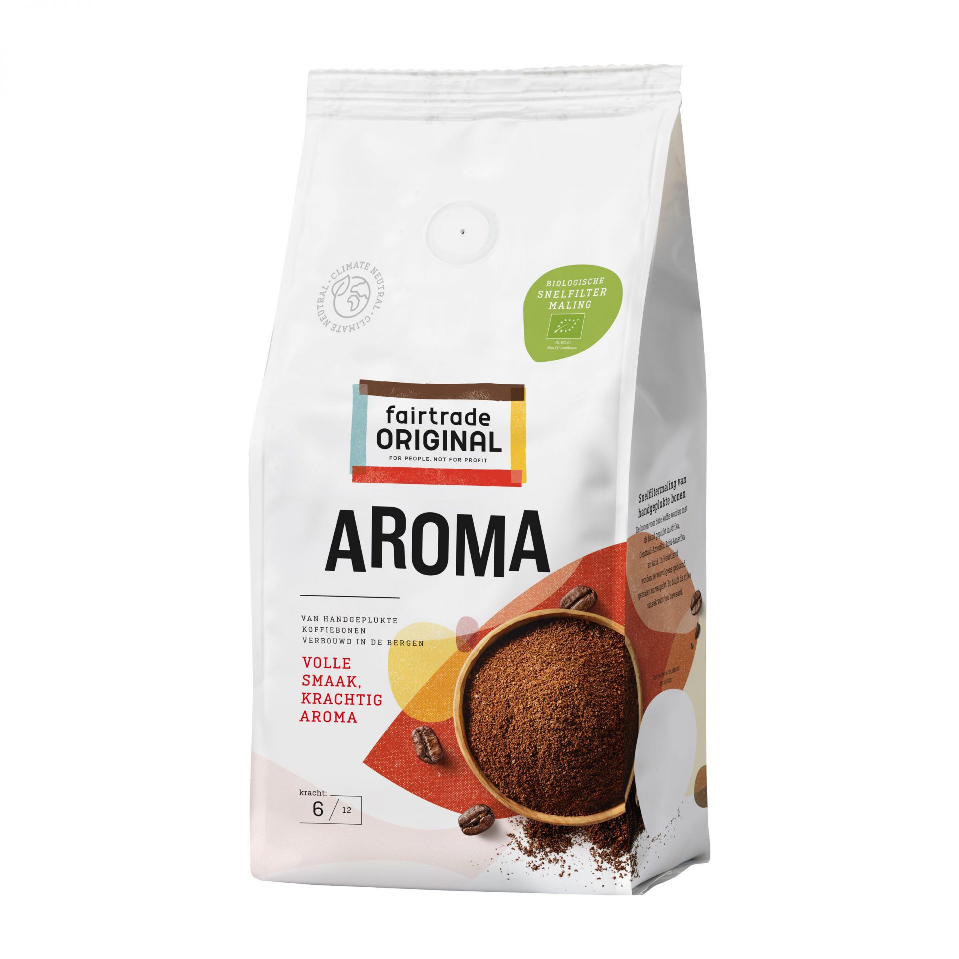 Fair Trade Original Koffie Aroma snf, MH, 1000g