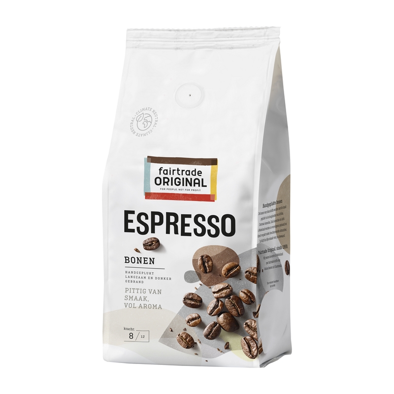 Fair Trade Original Koffiebonen Espresso, MH, 1000g