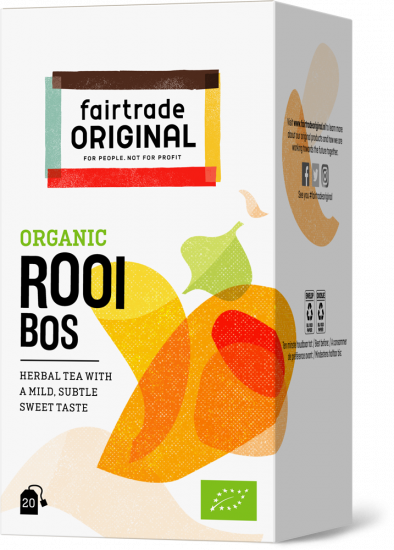 Fair Trade Original Thee rooibos, bio, MH, 20x1,75g