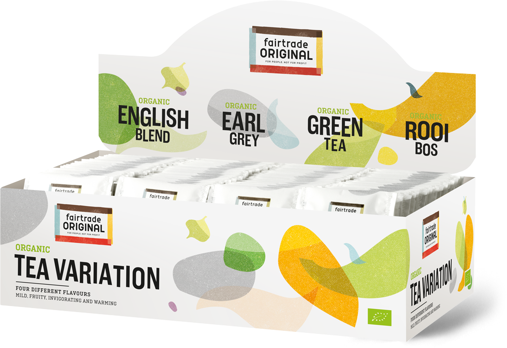 Fair Trade Original Thee variatie,bio,MH, 4x25 2g/1,75g/1,5g