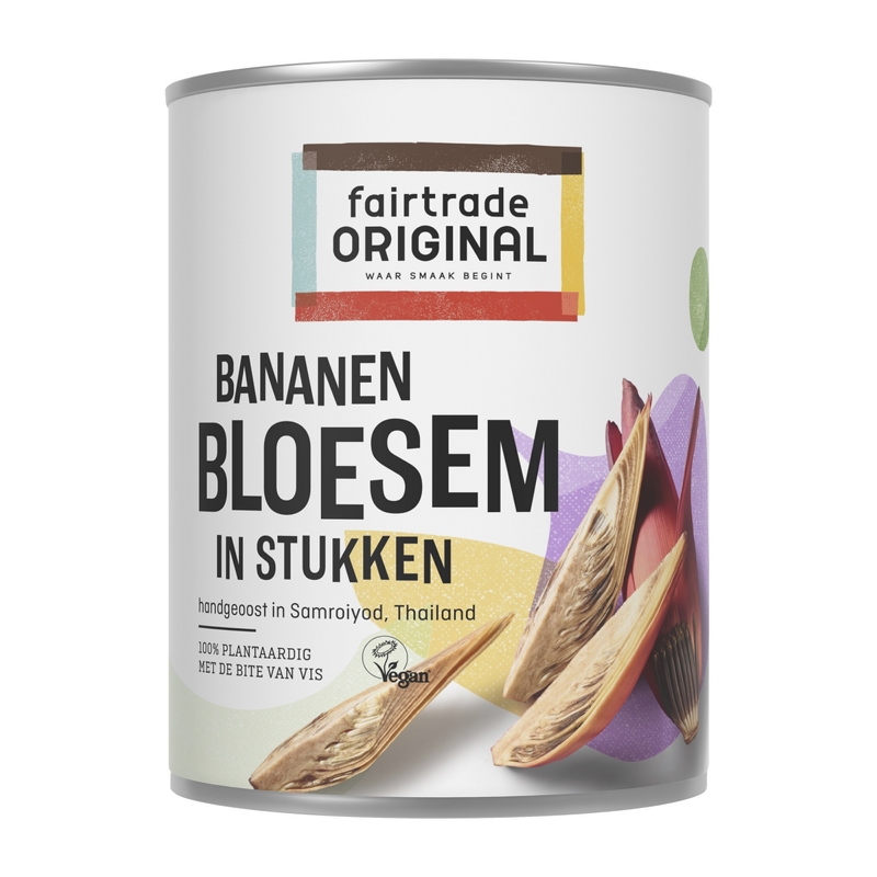 Fair Trade Original Bananen Bloesem, 550g