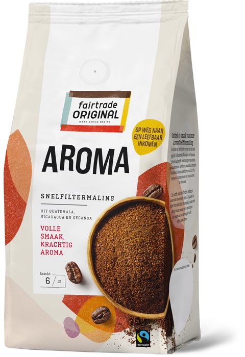 Fair Trade Original  Koffie Aroma snf, FT, 500g LIR