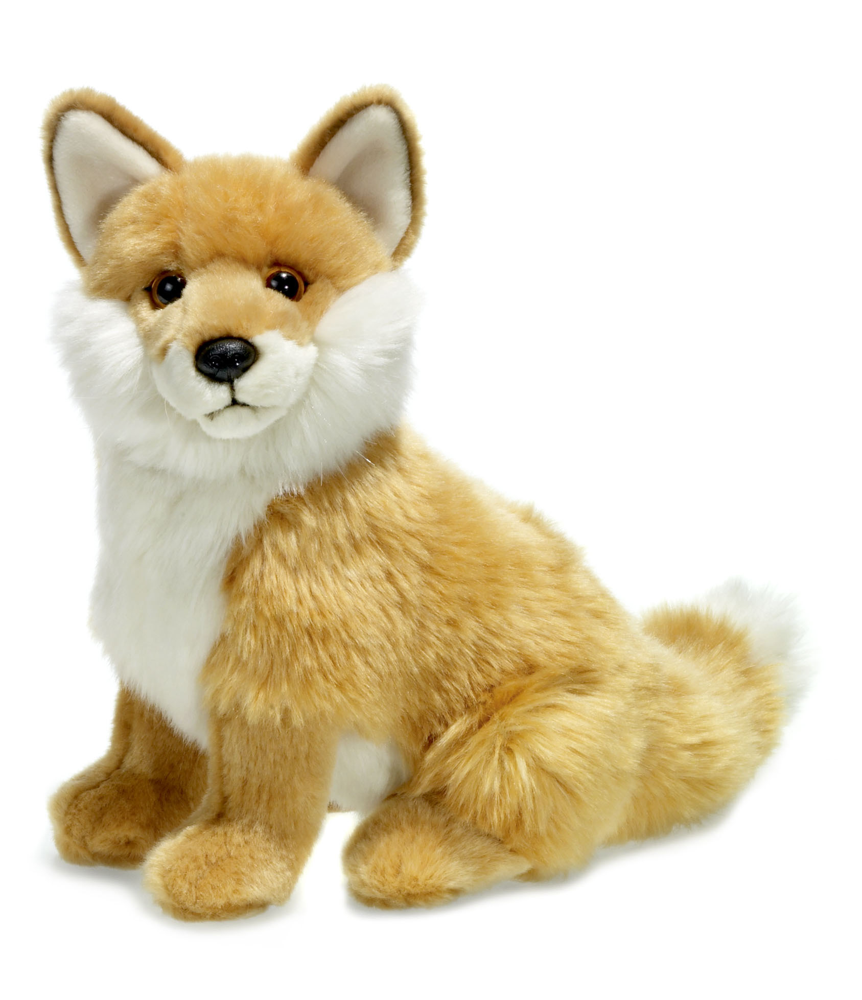 WNF pluche vos knuffel zittend 25cm - knuffeldier