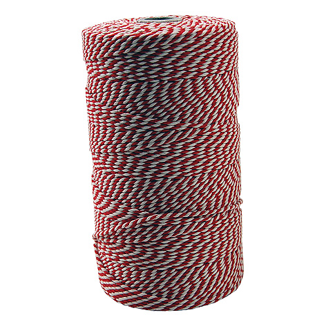 Paardekooper Katoenkoord Rood/Wit Spoel