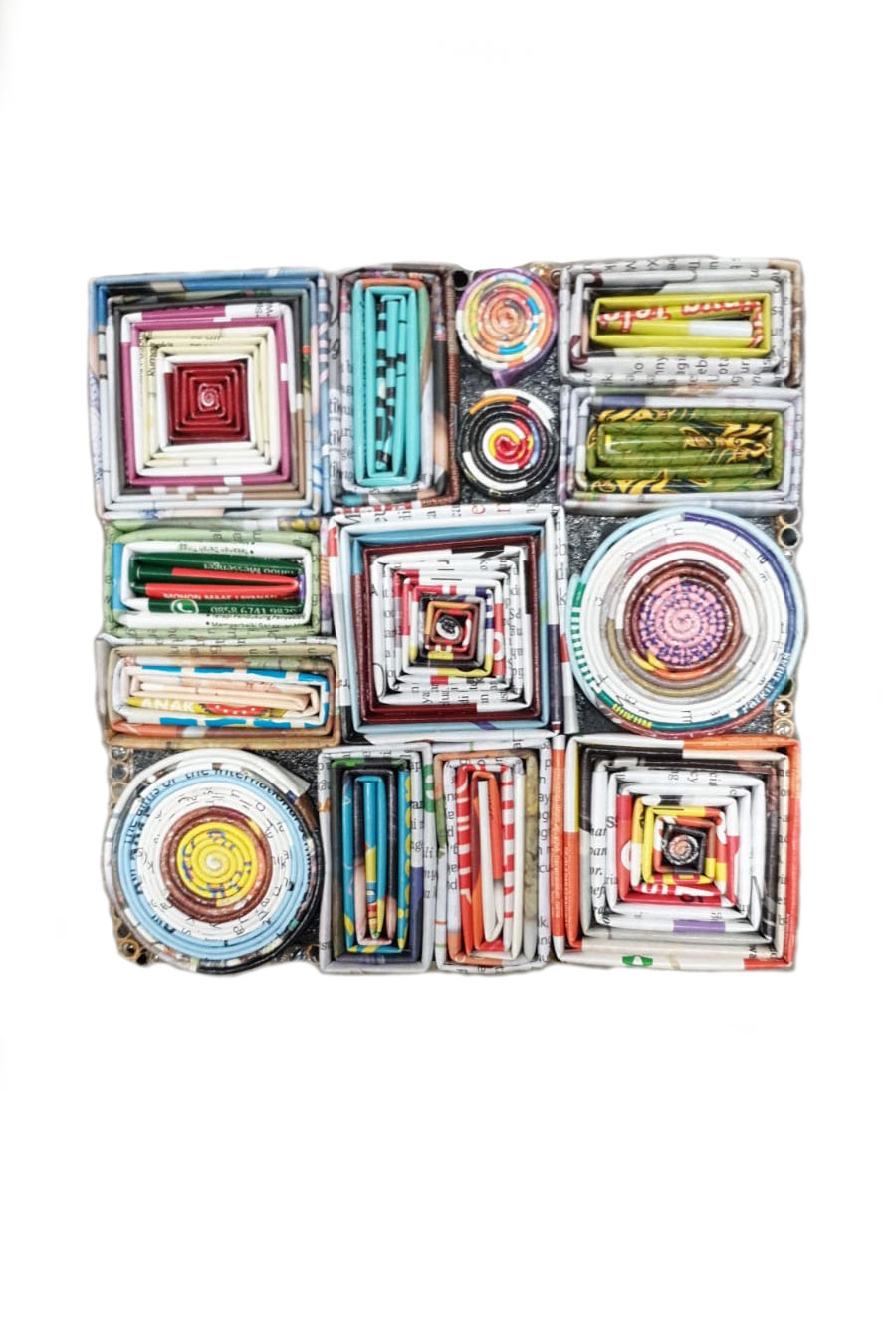 Wisnu Wanddecoratie Mix Color, 15*15cm