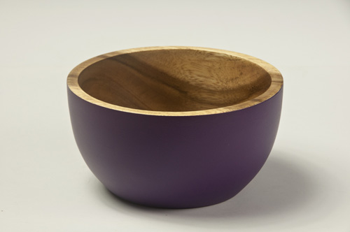  Schaal Aca Rond 16,5cm Rustic Paars