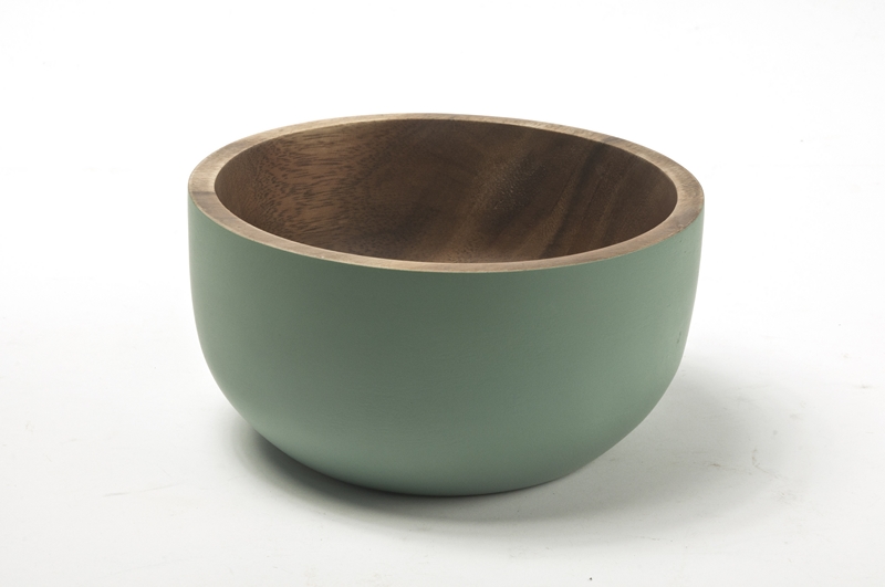  Schaal Aca Rond 16,5cm Rustic Blauw Groen