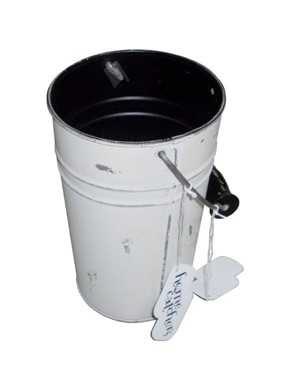  Emmer Wit Met Handvat, 14,5x20cm