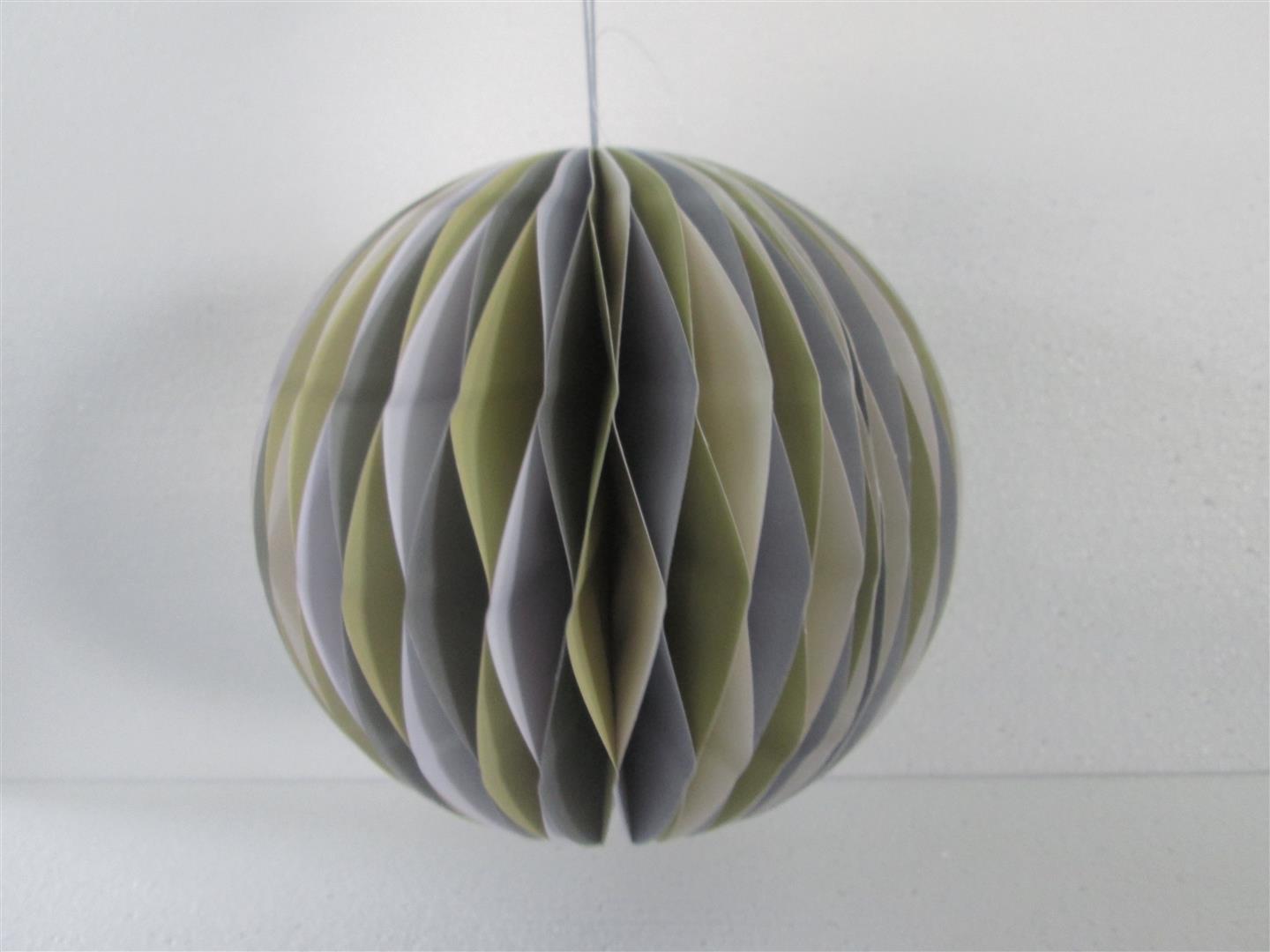 Only Natural Bol, honingraat mint/groen zilver 22,5*22,5