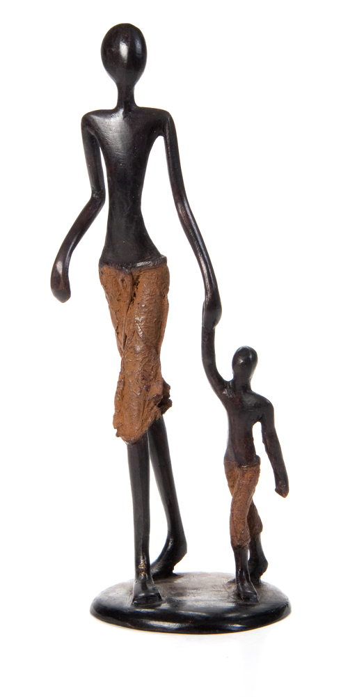 Fairtrade Bronzen beeld Tahoua