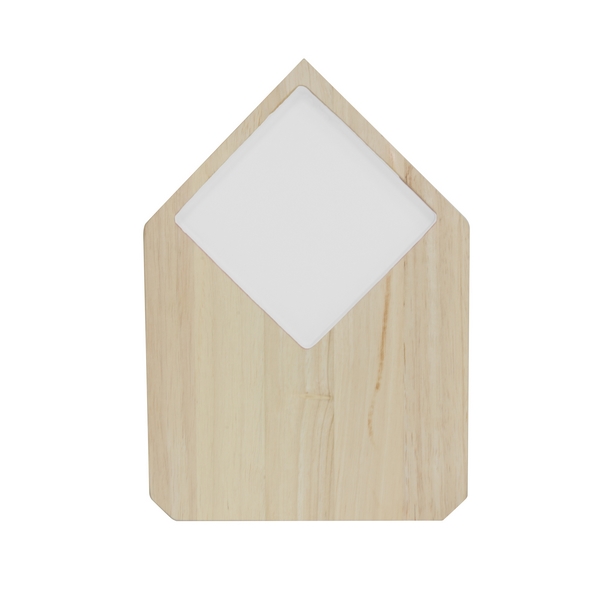 ECO Design - Presenteerblad - Hout - Wit