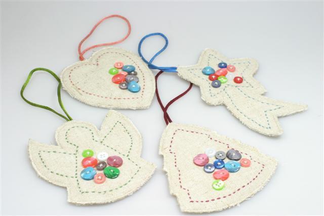  Hanger Canvas Ass Engel,Boom,Hart,Ster (8711741350706)