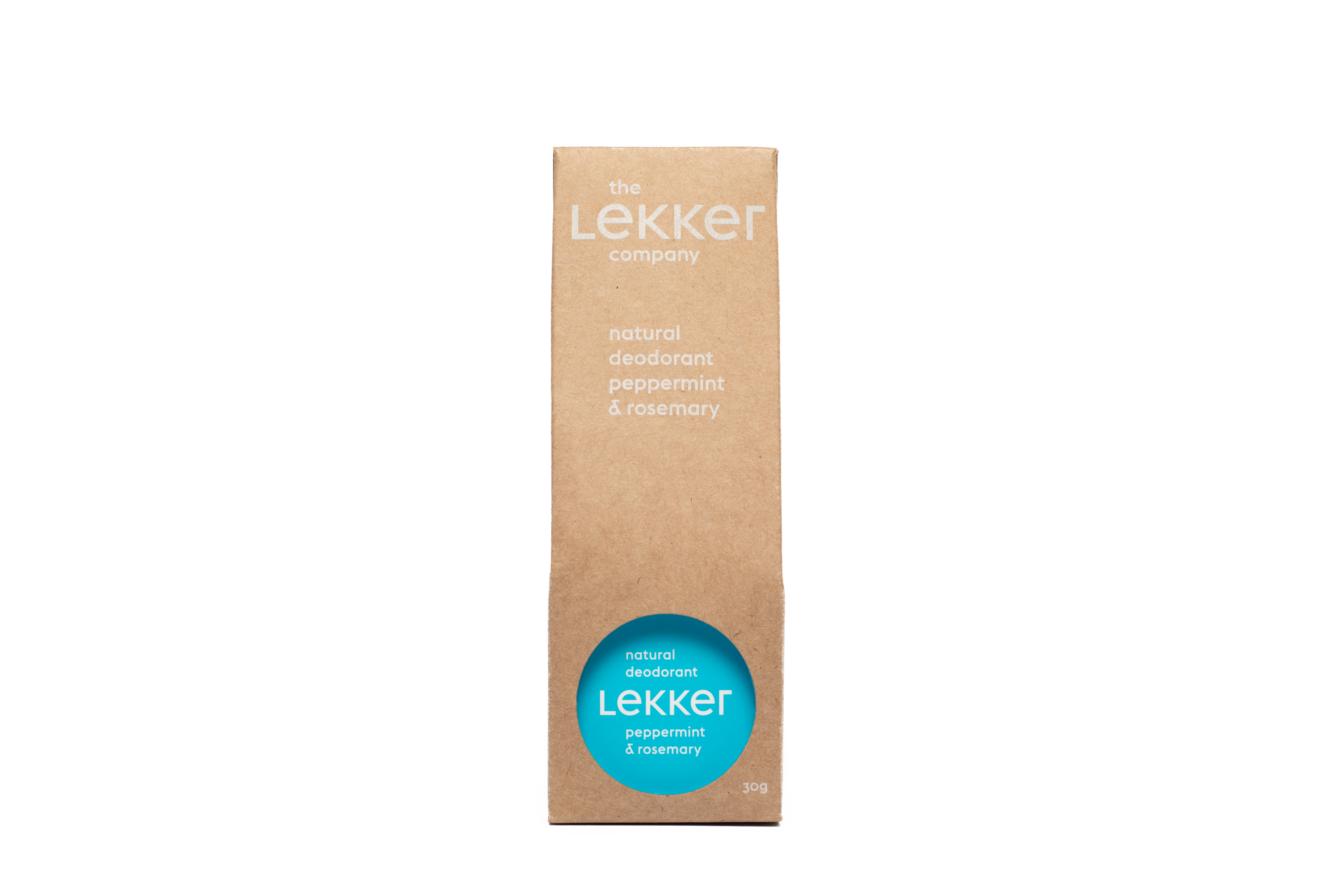 THE LEKKER COMPANY: Deodorant Pepermunt Rozemarijn 30gr