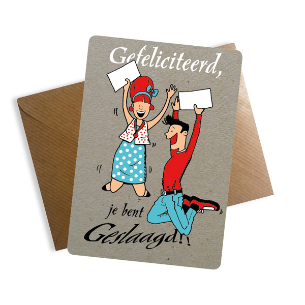  Gefeliciteerd, Geslaagd!