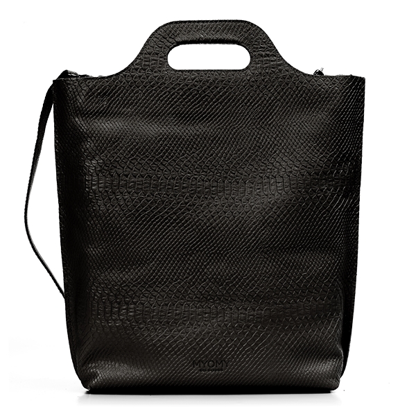 MYOMY Carry Shopper - Anaconda Black