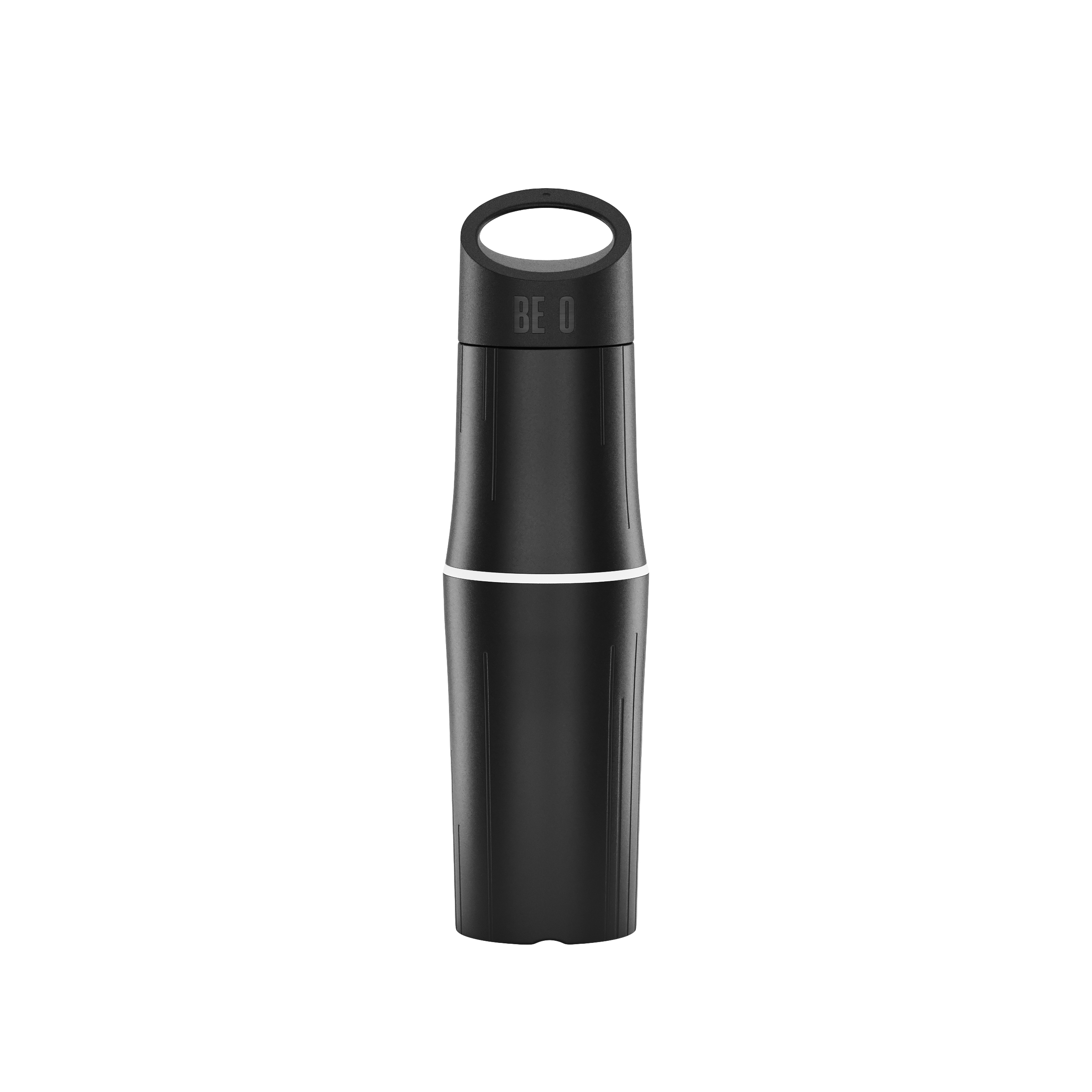 BE O bottle - Drinkfles 500 ml - Gemaakt van suikerriet - Zwart