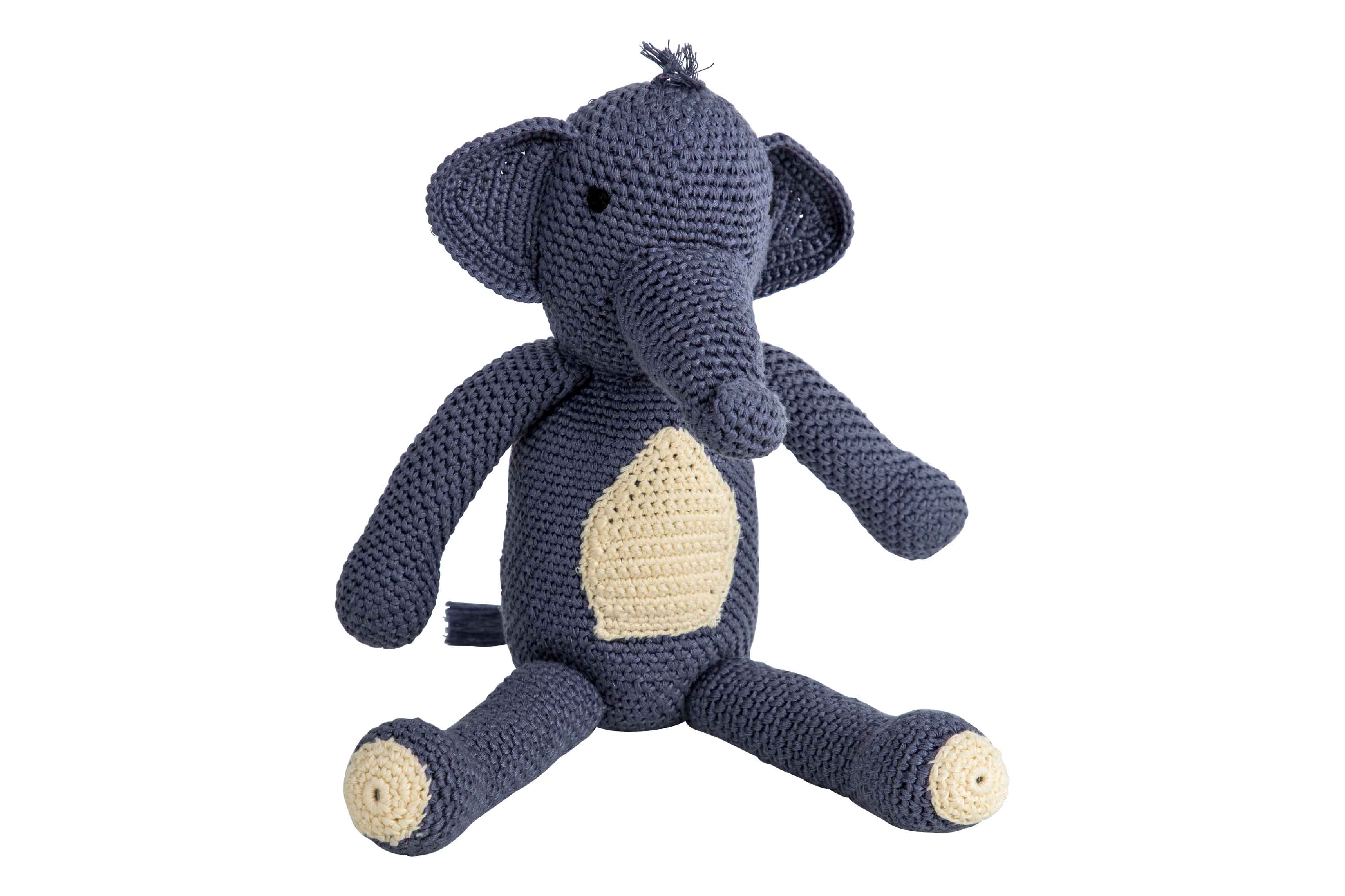 Return To Sender - Gehaakte Knuffel Olifant 20cm - kraamcadeau