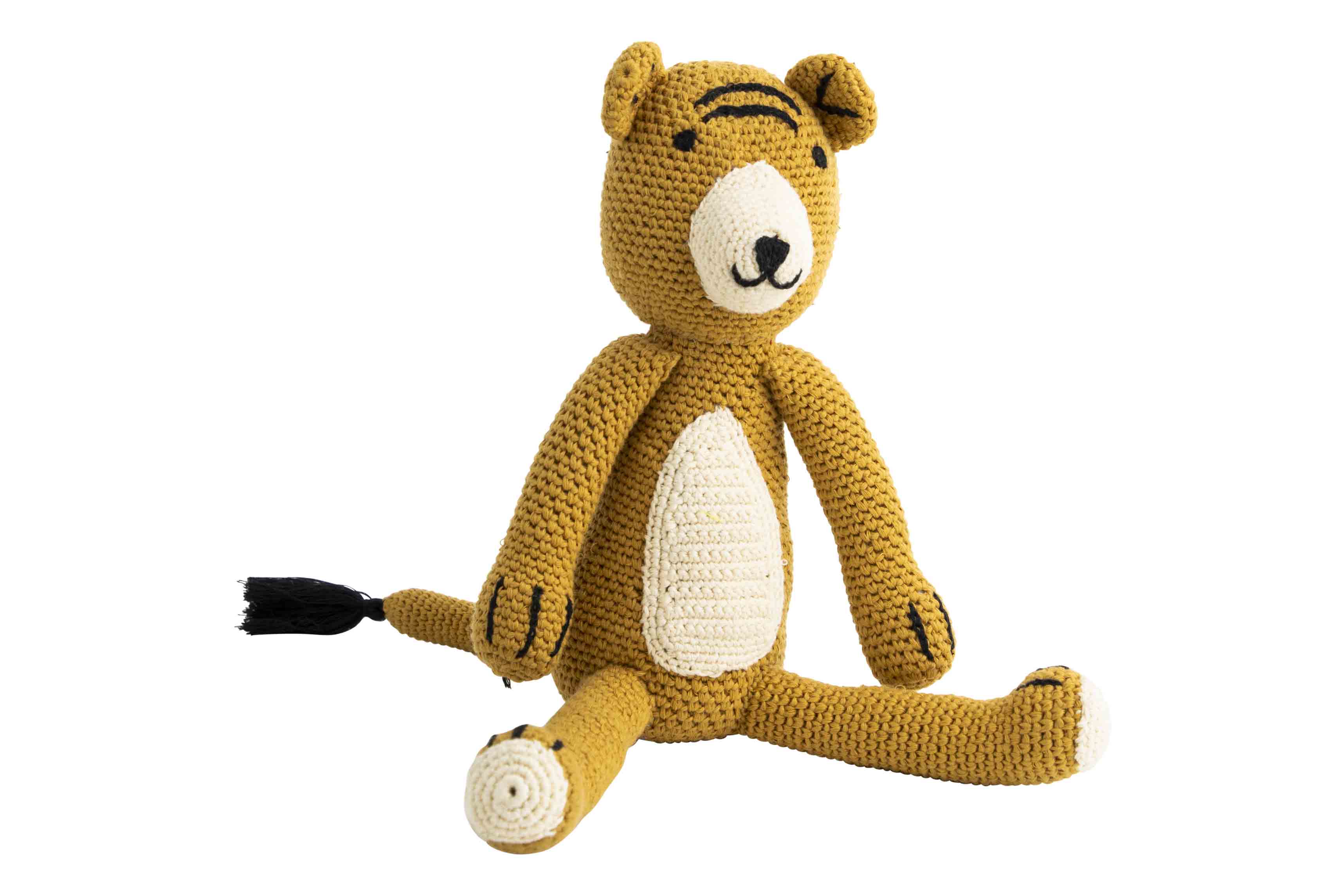 Return To Sender - Gehaakte Knuffel Tijger 20cm - kraamcadeau