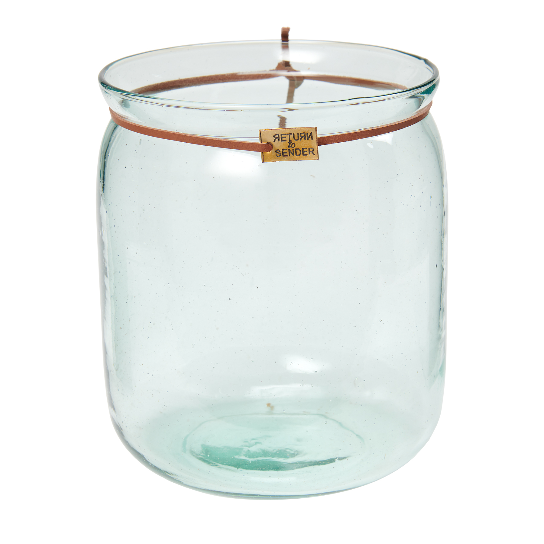  Windlicht glas large 17,5*14,5cm