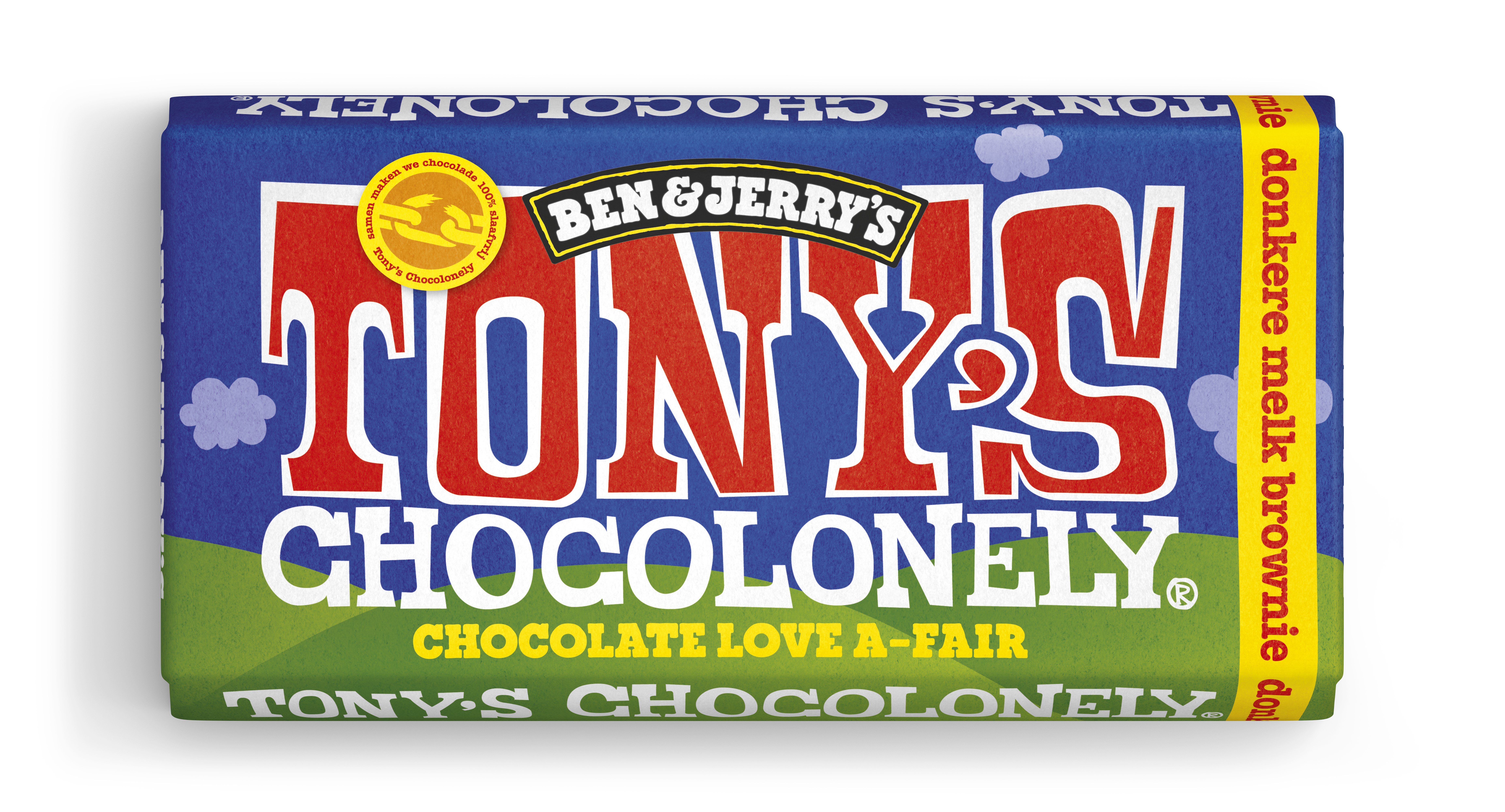  Tony's Chocolonely Donkere Melkchocolade Browniestukjes 180g