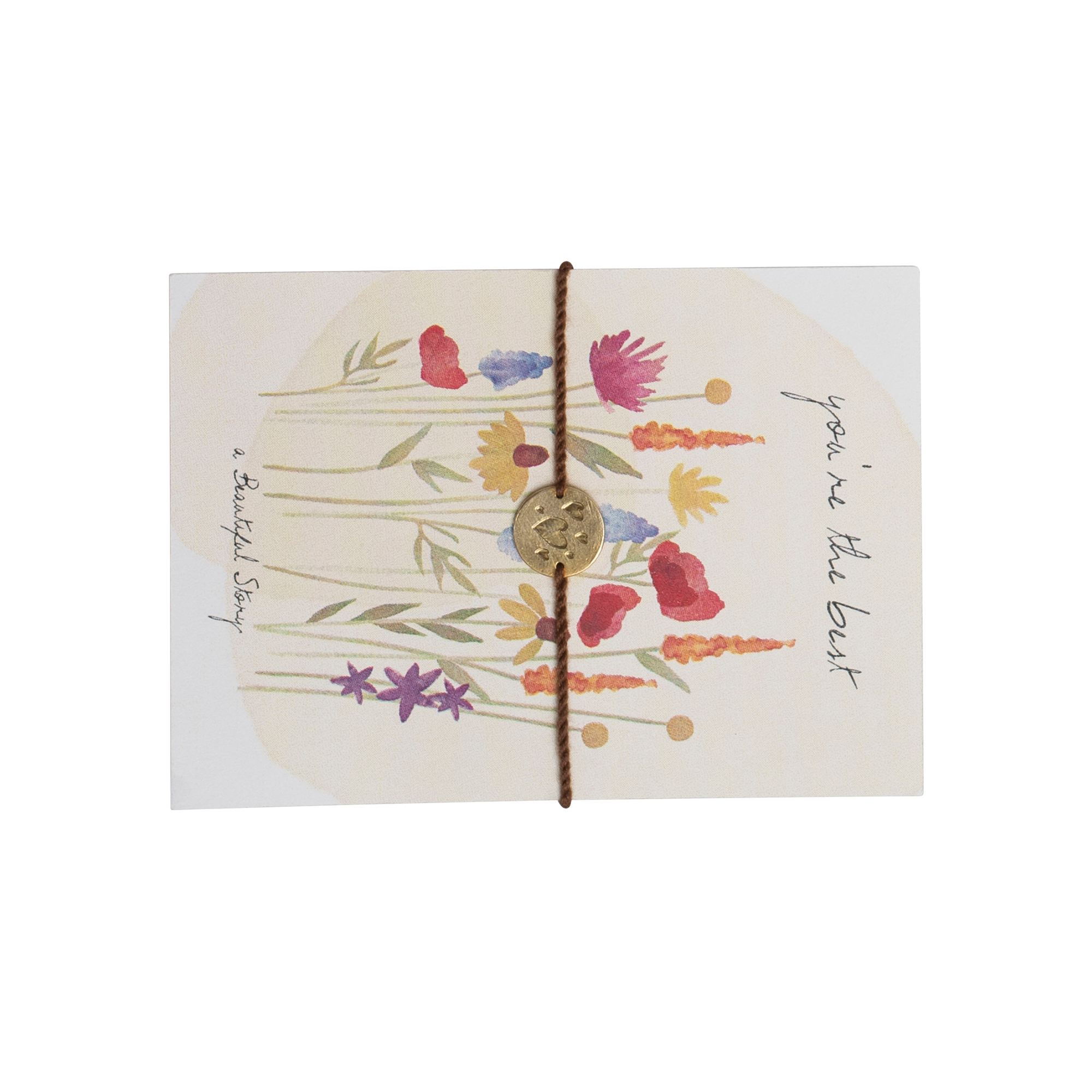  Jewelry Postcard Flower Field