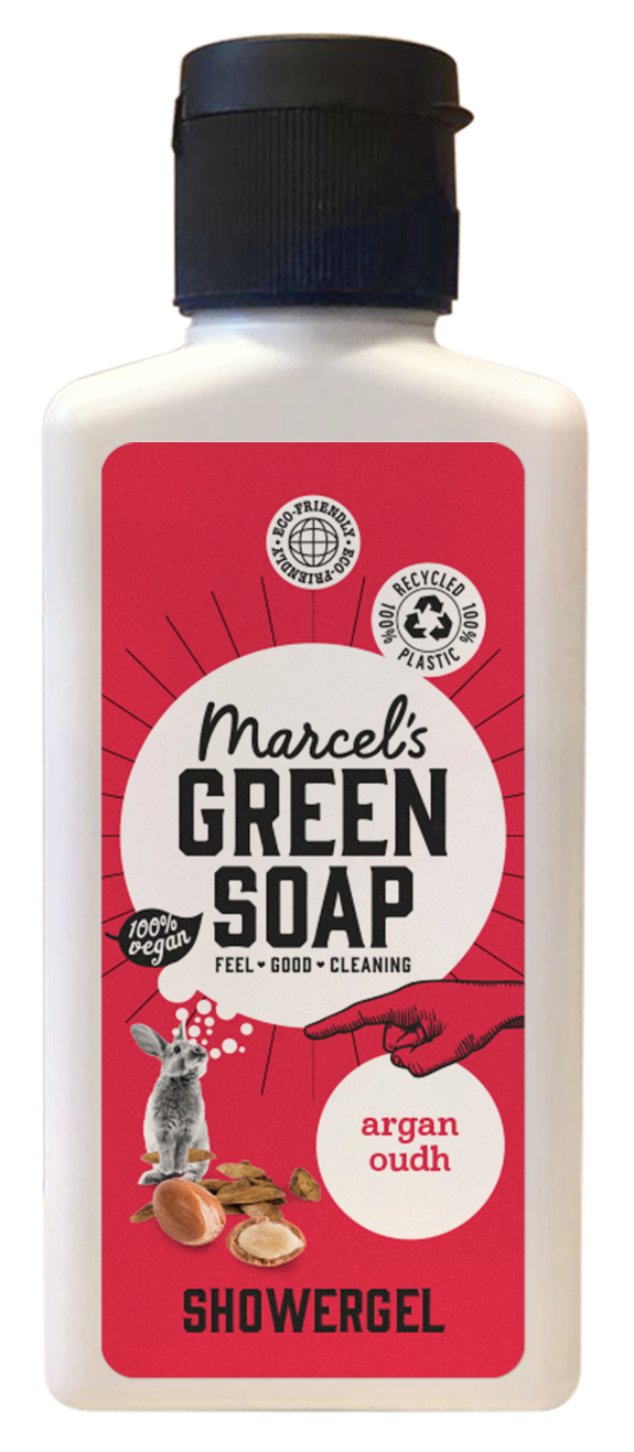  Marcel's Green Soap Shower Gel Argan & Oudh MINI 100ml