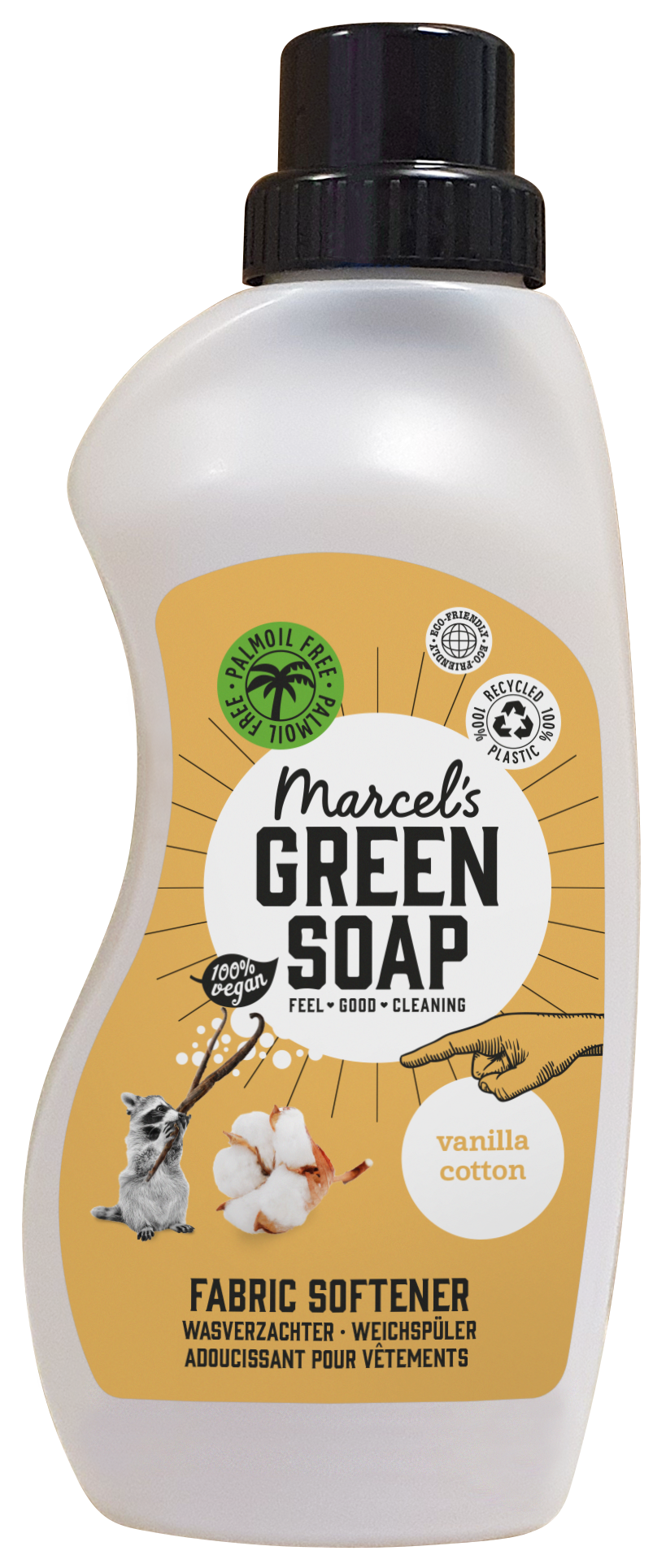  Marcel's Green Soap Wasverzachter Katoen & Vanilla 750ml
