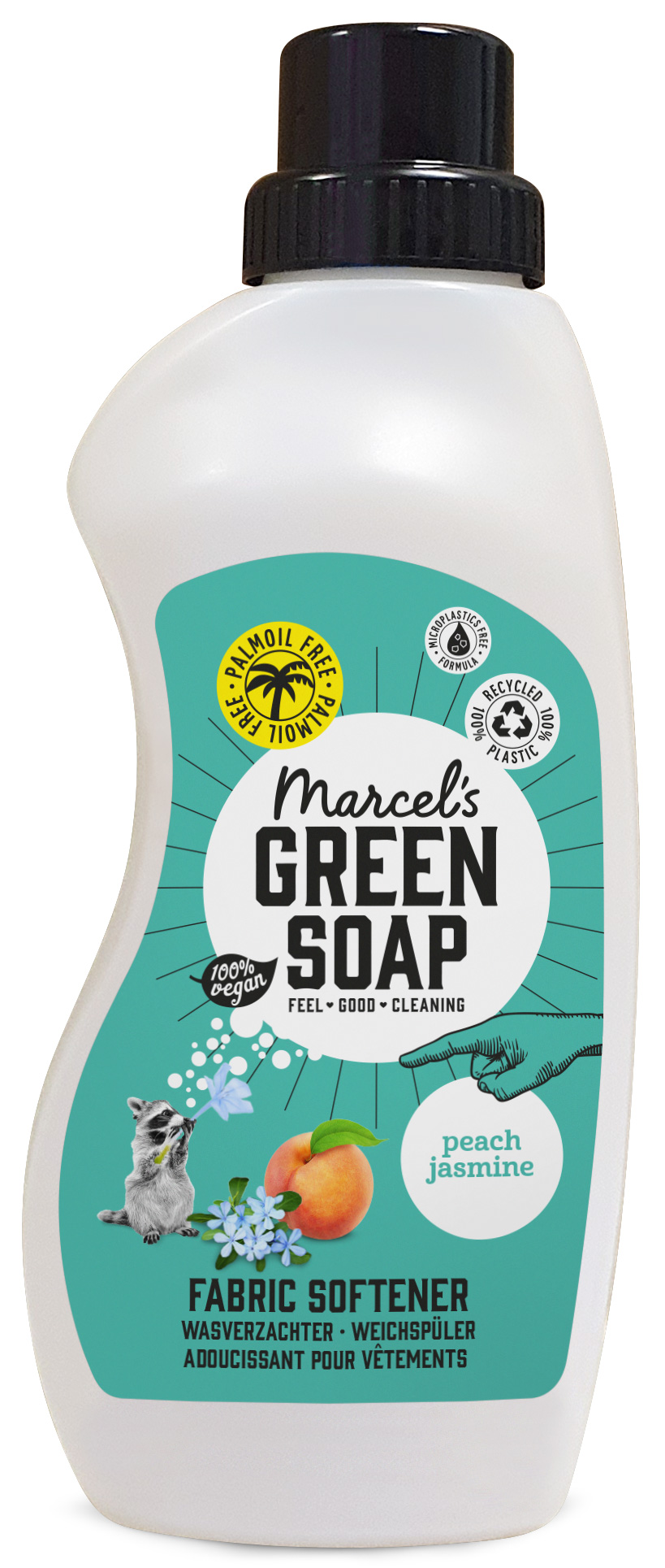  Marcel's Green Soap Wasverzachter Peach & Jasmine 750ml