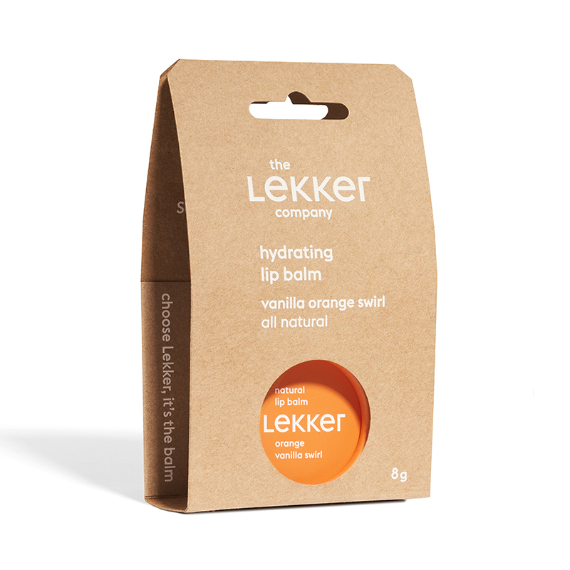 The Lekker Company: Lip Balm - Orange vanilla swirl
