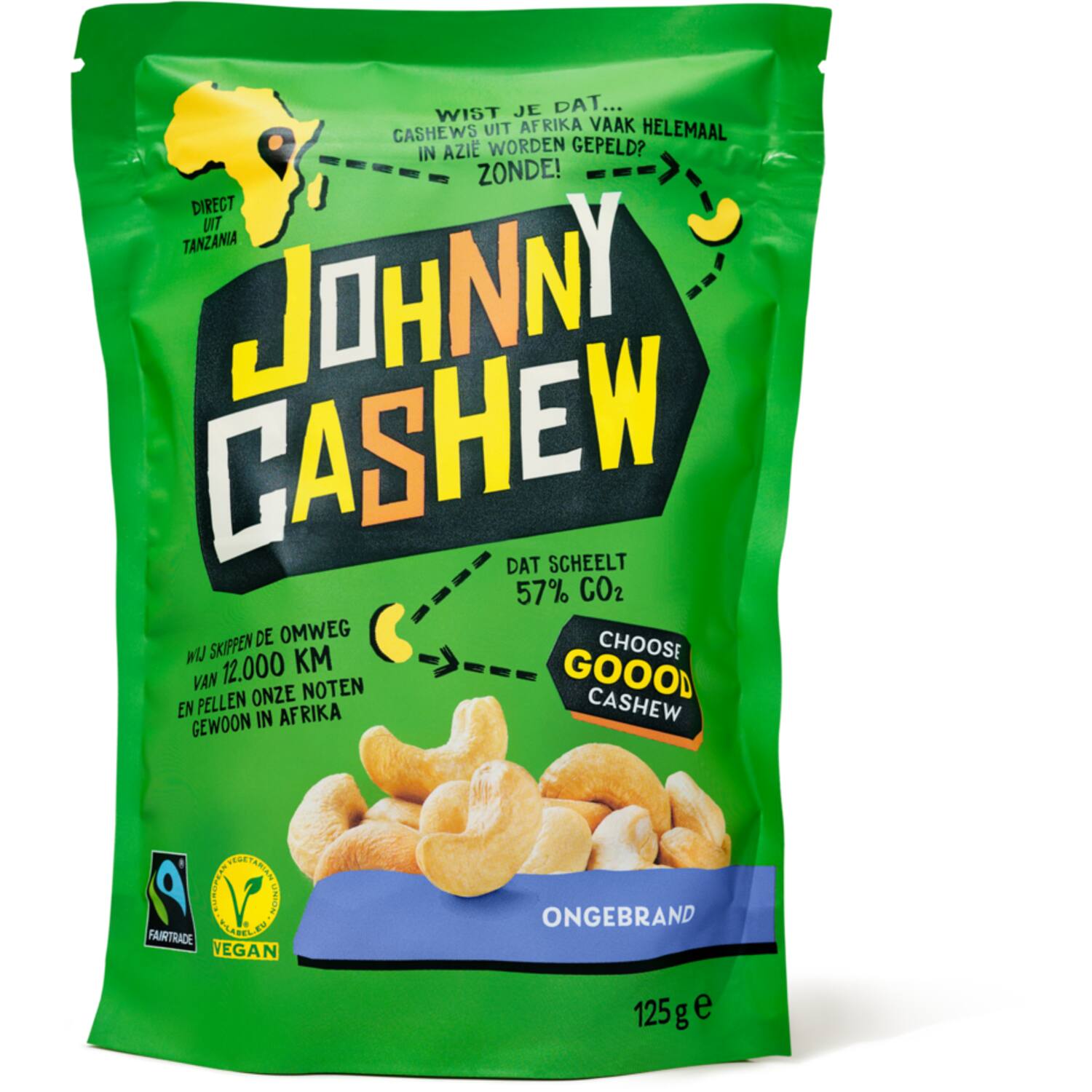 Johnny Cashew Ongebrand/Ongezout